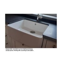 Villeroy & Boch Spülmodul Spülstein Einzelbecken 60 X mit Excenterbetätigung Classicline KR Crema