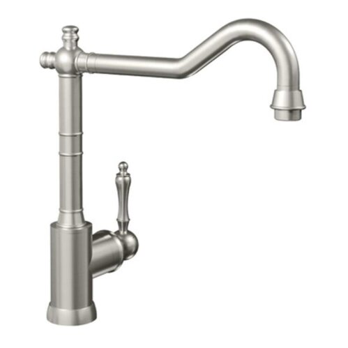 Villeroy & Boch Küchenarmatur Avia 2.0 Edelstahl massiv gebürstet | Niederdruck