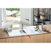 Villeroy & Boch Abdeckkappe rund, für Doppeldrehgriff