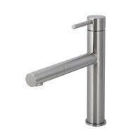 Caressi Küchenarmatur Edelstahl CA116I U ECO ausziehbarer Auslauf