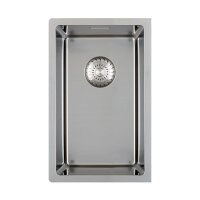 Caressi Einbauspüle CAPPR10 CAPP20D46R10 24 x 50 cm Edelstahl