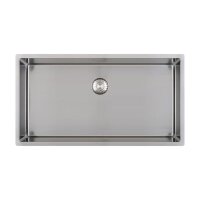 Caressi Einbauspüle CAPPR10 CAPP74R10 78 x 44 cm Edelstahl