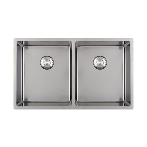 Caressi Einbauspüle CAPPR10 CAPP3434R10 74 x 44 cm Edelstahl