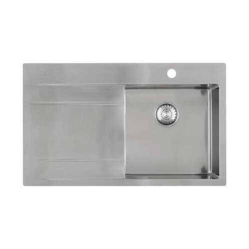 Caressi Einbauspüle CAPPABR und ABL CAPP40 86 x 52 cm Edelstahl