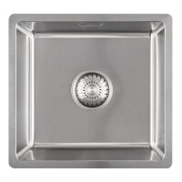Caressi Einbauspüle Basic Line CABL37R15 41 x 39 cm Edelstahl