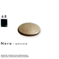 Systemceram Sink and Shower Cover Ablaufabdeckung Nero
