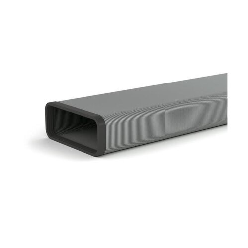 Naber COMPAIR System Ø 150 Stahl SF-VRO flex 150 Flachkanalrohr, Aluminium Länge 1000 mm