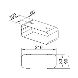 Naber COMPAIR System Ø 150 Stahl SF-RVB 150...