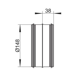 Naber COMPAIR System Ø 150 Stahl SR-RVB 150...