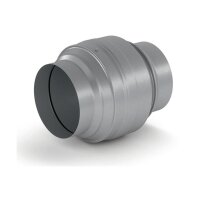 Naber COMPAIR System Ø 150 Stahl Absperrvorrichtung/Brandschutzklappe 150, verzinkter Stahl