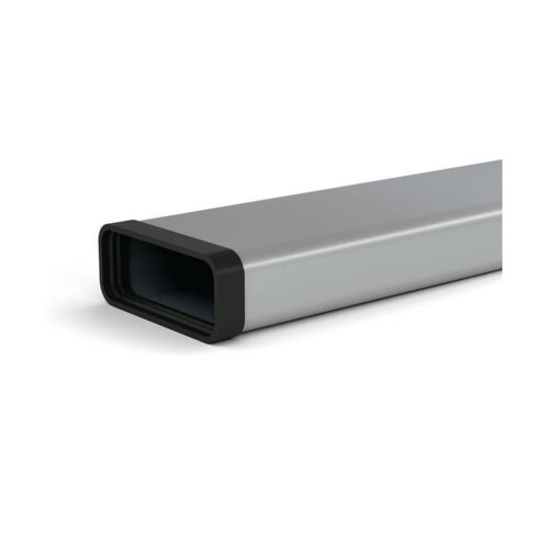 Naber COMPAIR System Ø 150 Stahl SF-VRO 150 Flachkanalrohr, verzinkter Stahl