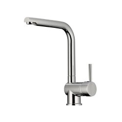Naber Einbauspülen-Set Riva 4 Edelstahl mit Küchenarmatur Drive 2 Chrom Hochdruck