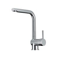 Naber Einbauspülen-Set Nava 2 Edelstahl mit Küchenarmatur Drive 1 Chrom Hochdruck