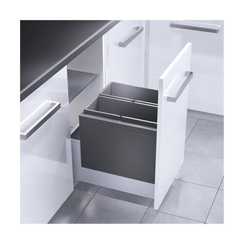 Hailo Abfallsammler 3631491 Triple XL 450 18/18