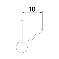 Naber LINEA Küchenarmatur Gramix 1 Chrom/Cin-Nagranit