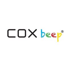 Naber Abfallsammler Cox® Beep 400, für Schwenktechnik, hellgrau, 10 l