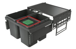 Naber Biodeckel, anthrazit, für 230 x 191 mm Eimer