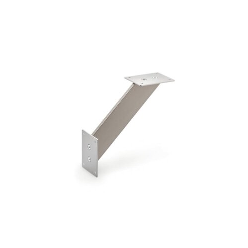 Korfu 3, Konsole, edelstahlfarbig, H 220 mm
