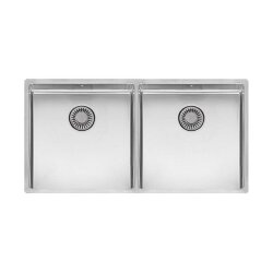 Reginox Einbaubecken New York 40/40X40 Edelstahl mit...