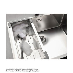 Reginox Spülbecken New Jersey 50x37 Edelstahl mit...