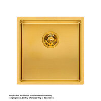 Reginox Einbaubecken Miami 40x40 Gold