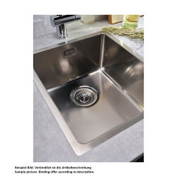 Reginox Einbaubecken Houston 34x40 Edelstahl poliert