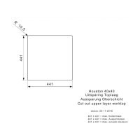 Reginox Einbaubecken Houston 40x40 Edelstahl poliert