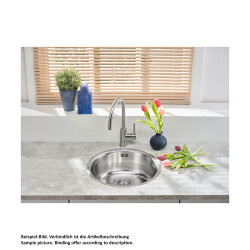 Reginox Einbaubecken L18 390 OKG Edelstahl mit...