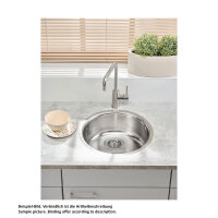 Reginox Clean & Care Einbaubecken L18 390 KG-CC Edelstahl (304) ohne Überlauf