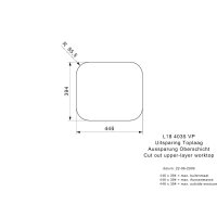 Reginox Einbaubecken L18 4035 (L) VP-CC