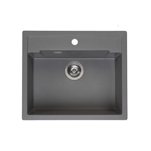 Reginox Einbaubecken Amsterdam 54 Regi-Granit Grey Silvery