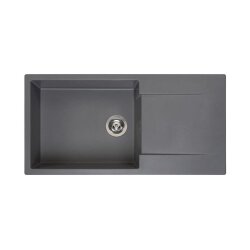 Reginox Einbauspüle Amsterdam 540 Regi-Granit Grey Silvery