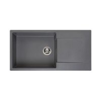 Reginox Einbauspüle Amsterdam 540 Regi-Granit Grey Silvery