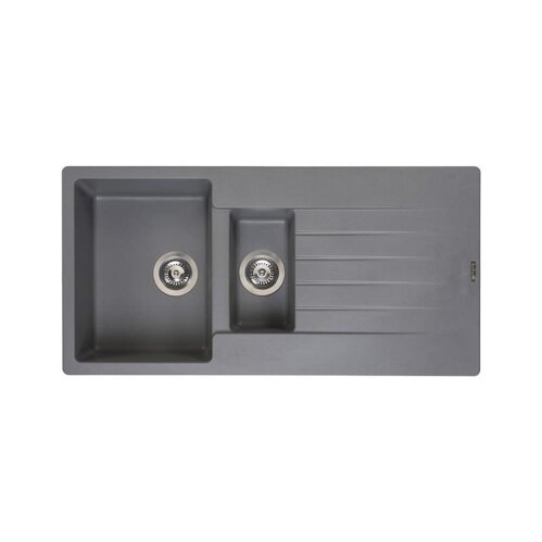 Reginox Einbauspüle Harlem 15 Regi-Granit Grey Silvery