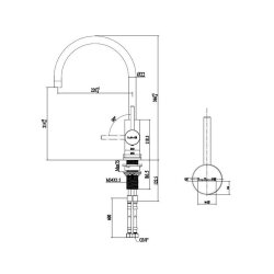 Reginox Küchenarmatur Spring Edelstahl