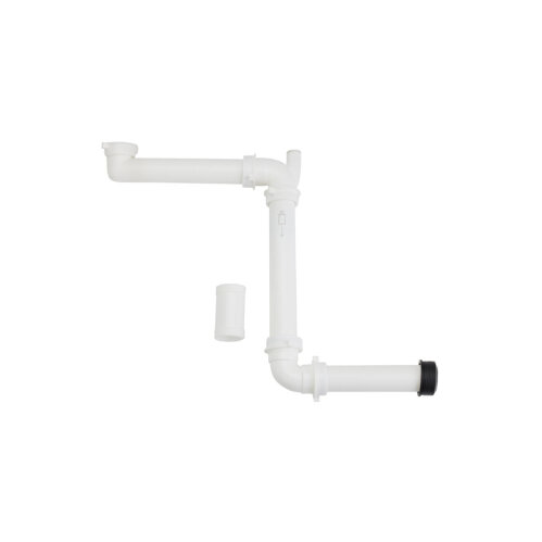 Reginox Panama-Siphon / Geruchverschluss 1 1/2" x 40/50 mm, mit 1 Geräteanschluss