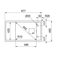 Franke Einbauspüle Fresno FSG 611 Fragranit+