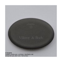 Villeroy & Boch Einbaubecken Siluet 60 S Classicline i4 Graphit Excenterbetätigung
