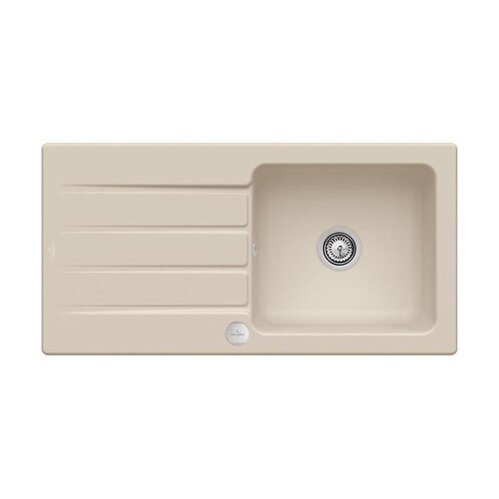 Villeroy & Boch Einbauspüle Architectura 60 Classicline AM Almond Excenterbetätigung