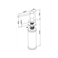 Villeroy & Boch Spülmittelspender / Seifenspender / 9236 20