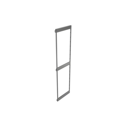 Vauth-Sagel Hochschrank-Auszug-Rahmen TAL Side, Höhe 1222 mm, für 4 Körbe, silber