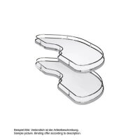 Cornerstone Maxx Tablar, 100 cm Schrank, 60 cm Tür, links, silber