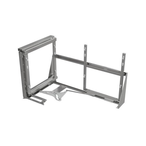 Vauth-Sagel COR Fold Rahmen, Eckschrank-Schwenkbeschlag, 40 cm Tür, Rahmen links