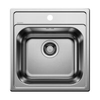 BLANCO Einbaubecken BLANCODANA 45, Edelstahl Naturfinish