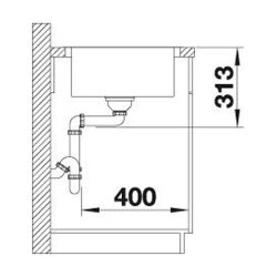 BLANCO Einbauspüle CLASSIMO XL 6 S-IF Edelstahl Bürstfinish