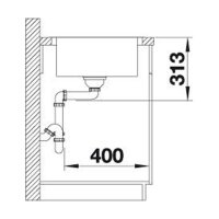 BLANCO Einbauspüle CLASSIMO XL 6 S-IF Edelstahl Bürstfinish