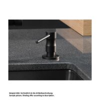 Systemceram Spülmittelspender SLIM, Edelstahlfinish