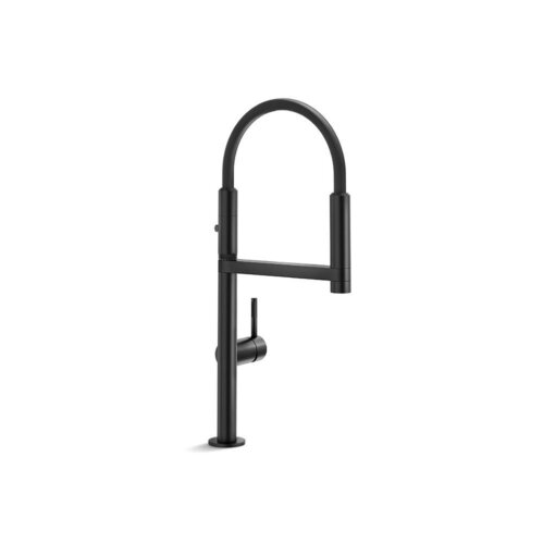 Systemceram Küchenarmatur Einhebelmischer MOVE Schwarz
