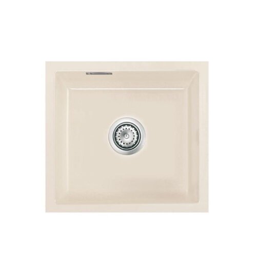 Systemceram Unterbaubecken KeraDomo MERA 42 U/g Excenterbedienung Magnolie (glänzend)