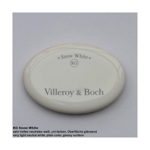 Farbmuster für Villeroy & Boch Spülen Premiumline KG Snow White (glänzend)